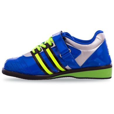 Штангетки взуття для важкої атлетики Zelart OB-1265 розмір 41 колір - синій