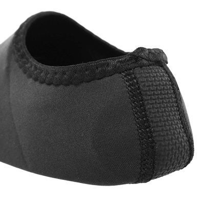 Тапочки женские, р. 35-38, ст. 23-24,5см, для фитнеса, йоги, бассейна, пляжа и спортзала, легкая удобная обувь, Черный PL-6870-BK(М)
