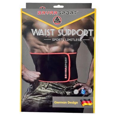 Пояс для схуднення та корекції фігури 130 см, ширина 23 см &laquo;BavarSport&raquo; для живота й боків