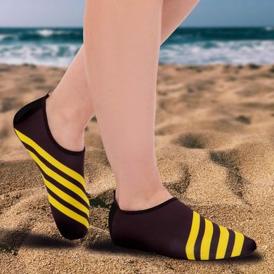 Обувь "Skin Shoes"тапочки для кораллов и бассейна PL-0417-Y, коралки р.EUR 44-45 стелька_28.5-29см 3XL
