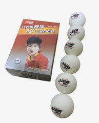 Мячи для настольного тенниса DHS 3 star , упаковка 6 шт., NEWDAY