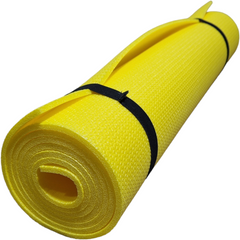 Уцінка - 2 сорт, каремат для йоги та фітнесу 1800×600×5мм, Junior XL, жовтий