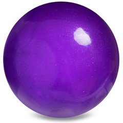 М'яч для художньої гімнастики 400г, діаметр 20 см, C-6272, Фіолетовий