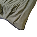 Теплий спальний мішок флісовий, Хакі, армійський для військових, фліс підкладка