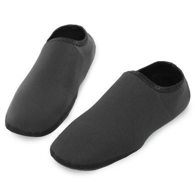 Тапочки женские, XL р.41-43 ст.27-28,5см, для фитнеса, йоги, бассейна, пляжа и спортзала, легкая удобная обувь, Черный, PL-6870-BK
