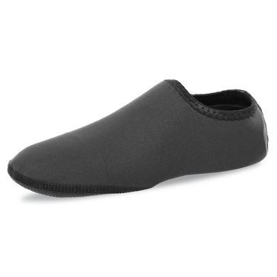 Тапочки женские, XL р.41-43 ст.27-28,5см, для фитнеса, йоги, бассейна, пляжа и спортзала, легкая удобная обувь, Черный, PL-6870-BK
