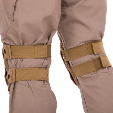 Захист тактичний наколінники та налокітники для захисту ліктьових та колінних суглобів хакі, TY-7495