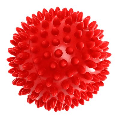 М'яч масажний еластичний, діаметр 100 мм, голчастий тактильний кінезіологічний м'ячик, для дітей та дорослих