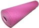 Коврик для йоги и фитнеса 1830×610×6мм, двухслойный, TPE+TC, розовый