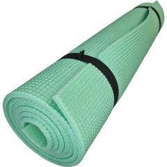 Каремат для йоги та фітнесу 1800×600×5мм, Junior XL, світло-зелений