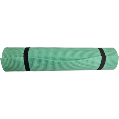 Каремат для йоги и фитнеса 1800×600×5мм, Junior XL, светло-зеленый