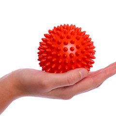 Дитячий еластичний масажний м'яч для розвитку тактильної моторики, діаметр 100мм, м'ячик кінезіологічний