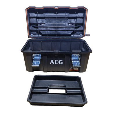 Міцний герметичний ящик для інструментів ДШВ 54*29*26 см, 3,2 кг, 21 дюймів, 21,5л, великий посилений кейс AEG