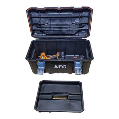 Прочный герметичный ящик для инструмента ДШВ 54*29*26 см, 3,2 кг, 21 дюймов, 21,5л, большой усиленный кейс AEG
