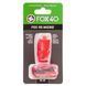 Свисток судейский FOX40 MICRO SAFETY 9513 красный, пластиковый, со шнурком 110 дБ