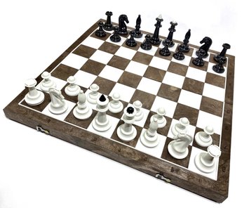 Класичні шахи 400 мм х 400 мм, Пластмас-Прилуки