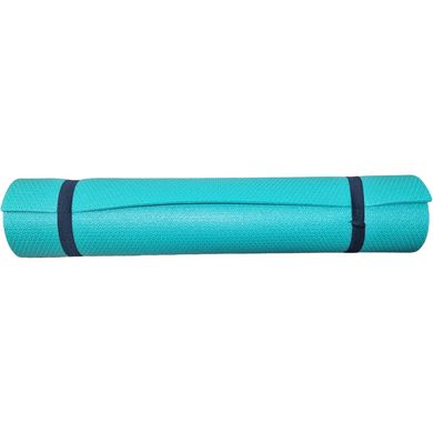 Каремат килимок для йоги та фітнесу 1800×600×5мм, Junior XL, бірюзовий