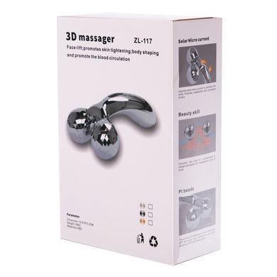 Массажер роликовый для лица и всего тела 3D Massager XC-117