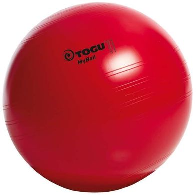 Мяч (фитбол) для фитнеса MyBall 75см, TOGU, Германия Красный