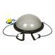 Балансировочная платформа BOSU 60 см серая, полусфера для фитнеса с эспандерами EF-2324