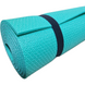 Каремат килимок для йоги та фітнесу 1800×600×5мм, Junior XL, бірюзовий