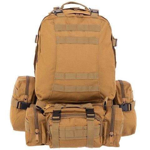 Рюкзак тактичний 30 л хакі, штурмовий рейдовий, 48&times;31&times;20 см, система MOLLE ZK-5504